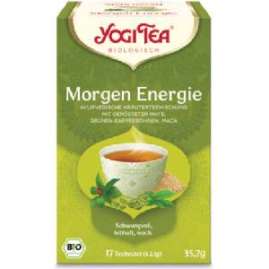 Yogi Tee Bio Morning Energy - 17 пакетчета чай