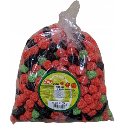 Jelly Crunchy berries Malinky s ovocnou příchutí 2 kg