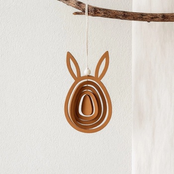 Boltze Závěsná dekorace Zajda hnědý