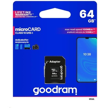 Goodram microSDXC 64 GB M1AA-0640R12