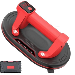 UNI STR Вакуум вендуза, акумулаторна, 7.4V, 2Ah, 167x247 мм, до 260 кг, USB Type C зареждане, дисплей, в куфар (UNI-01012605)
