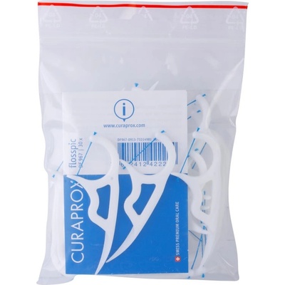 Curaprox DF 967 конец за зъби и клечка за зъби в едно 30 бр