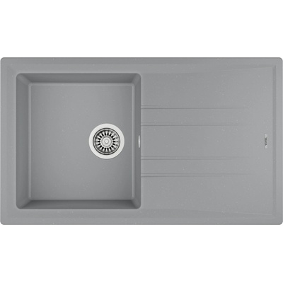 Teka Stone 50 B-TG 1B 1D metalická sivá
