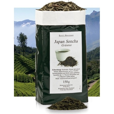Sanct Bernhard zelený čaj Japan Sencha 150 g