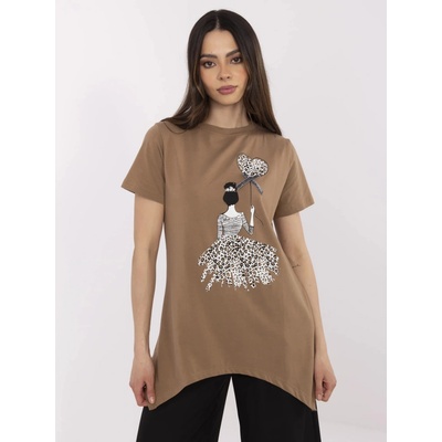 Blouse CLM BZ 1702.89 light brown hnedá