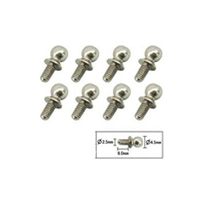 Amewi Šrouby s kulovou hlavou M2,5 mm pro Fighter-1 Extreme Eagle