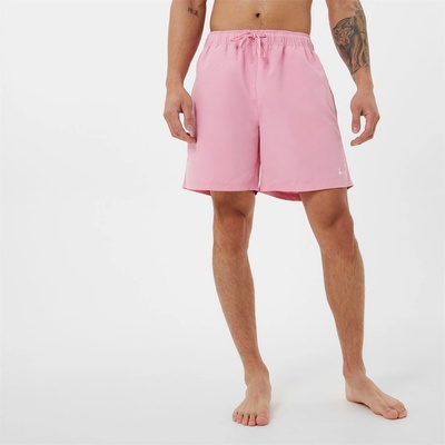 Jack Wills Бански гащета Jack Wills Eco-Friendly Mid-Length Swim Shorts - Pale Pink
