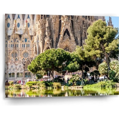 Sablio Obraz Barcelona Sagrada Familia - 90x60 cm