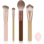 Real Techniques New Nudes Blurred Base Kit комплект четки 5 бр