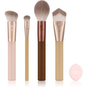 Real Techniques New Nudes Blurred Base Kit комплект четки 5 бр
