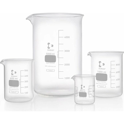 Laboratorní kádinka DURAN 100 ml, nízký tvar, borosilikátové sklo