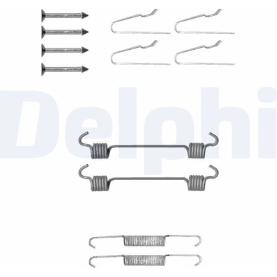 Sada příslušenství, parkovací brzdové čelisti DELPHI LY1306
