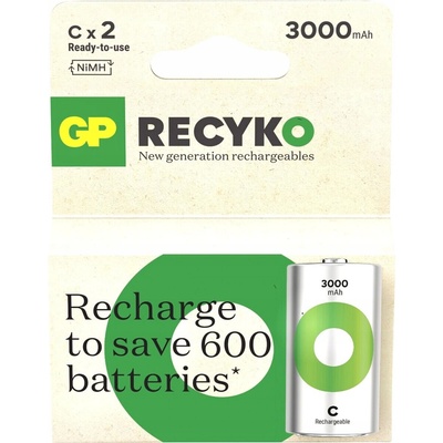 GP ReCyko C 3000mAh 2ks 1032322301