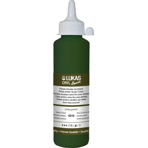 LUKAS Cryl Liquid АКРИЛНА боя Green Umber 250 ml 1 бр (43140250)