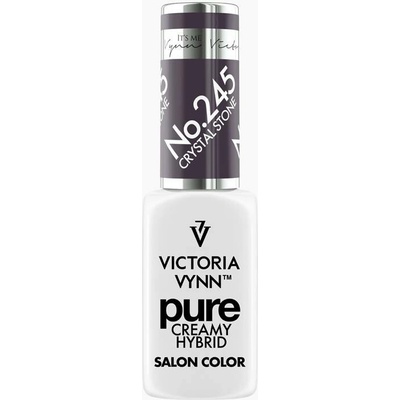 VICTORIA VYNN Hybridní gel lak PURE CREAMY HYBRID 245 Crystal Stone 8 ml