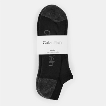 Image 1 of Calvin Klein Мъжки чорапи Calvin Klein CK Trainer Socks 3-Pack Mens - Black