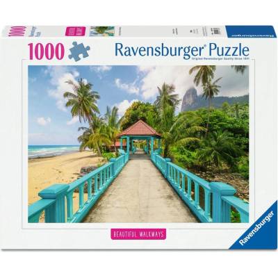 Ravensburger Пъзел Ravensburger от 1000 части - Цветен мост в Малайзия (12001766)