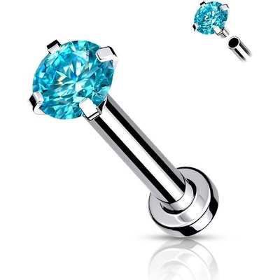 Šperky4U piercing do brady cartilage tragus LB1040Q-12083