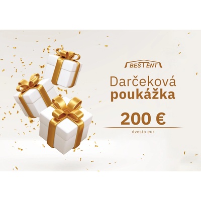 Bestent Darčeková poukážka vo výške 200€