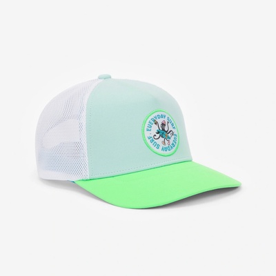 Decathlon Trucker Surf s obrázkom chobotnice zelená