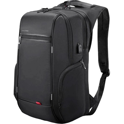 Kingsons Раница за лаптоп Kingsons - Trailtech, 17'', черна (KS3140W 17'')