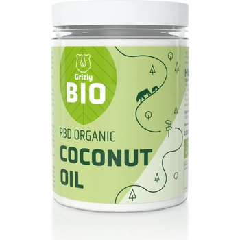 GRIZLY Kokosový olej RBD dezodorizovaný BIO 1 l