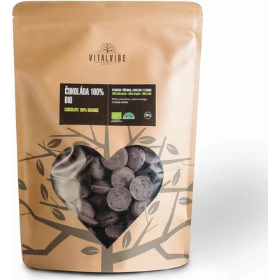 Vitalvibe Čokoláda 100% BIO 250 g