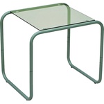 Leitmotiv Странична масичка със стъклен плот 40x50 cm Ventana - Leitmotiv (LM2331GR)