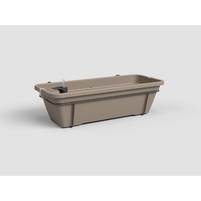 Artevasi Truhlík VENEZIA, samozavlažovací, se stabilizační vložkou, 60cm, plast, šedá