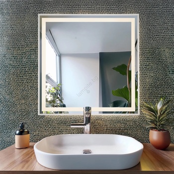 Globo 84037 - LED Димируем огледало с подсветка RIVAS LED/10W/230V 50x50 см (GL8009)