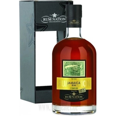 Rum Nation Jamaica 5y 50% 0,7 l (tuba)