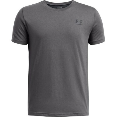 Under Armour SPORTSTYLE Chlapecké triko šedá