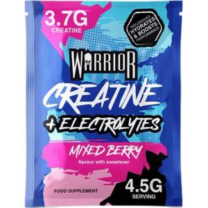 Warrior Creatine Monohydrate + Electrolytes [9 грама] Горски плодове
