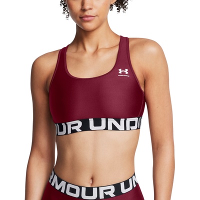 Under Armour Сутиен Under Armour UA HG Mid Branded Червен Velikost XS