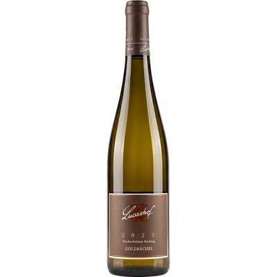 Weingut Lucashof Riesling Wachenheimer Goldbächel Pfalz suché bílé víno 2023 12,5% 0,75 l (holá lahev)
