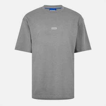 Hugo Тениска Hugo Men's Regular Fit Logo Back T-Shirt - Med Grey 036