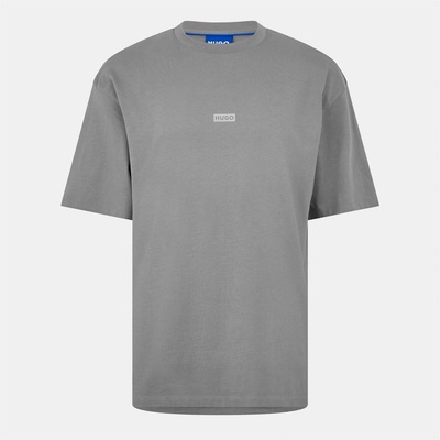 Hugo Тениска Hugo Men's Regular Fit Logo Back T-Shirt - Med Grey 036