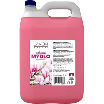Lavon tekuté mydlo magnólia 5 l