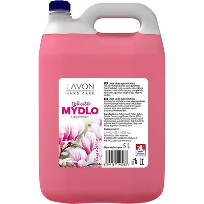 Lavon tekuté mydlo magnólia 5 l