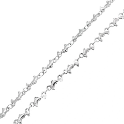 BM Jewellery Řetízek delfín z chirurgické oceli S113230040
