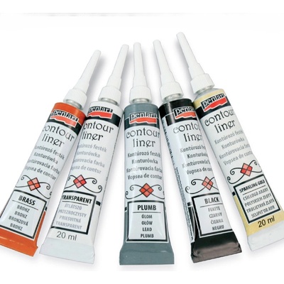 Konturovací barva Pentart 20 ml brass – Zbozi.Blesk.cz