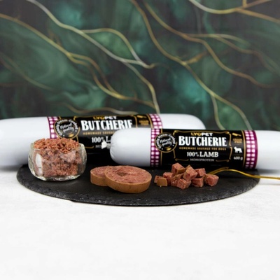 Lyopet Butcherie Lamb sausage 400 g