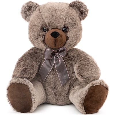 Амек Тойс Плюшена играчка Амек Тойс - Мече, кафяв меланж, 43 cm (010170-2)