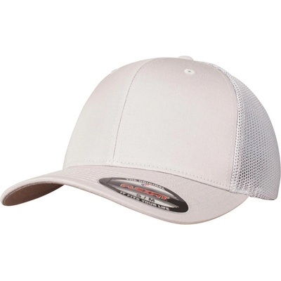 Flexfit Mesh Trucker strieborná