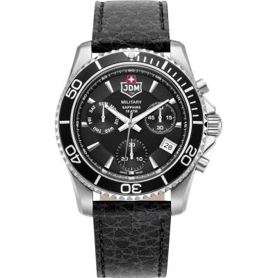 JDM Мъжки часовник JDM Military Sapphire Sierra Chrono JDM-WG019-05 (JDM-WG019-05)