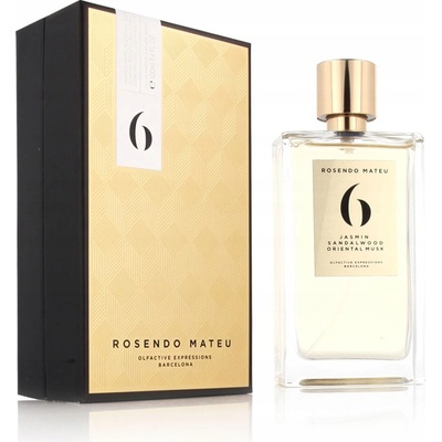 Rosendo Mateu Nº 6 Jasmin Sandalwood Oriental Musk parfumovaná voda unisex 100 ml