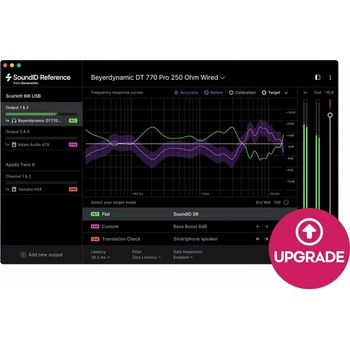 Sonarworks Upgrade: SoundID for Headphones to SoundID Studio (Digitálny produkt)