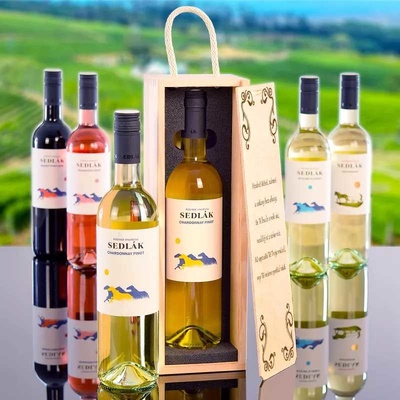 Sedlák Chardonnay Pinot zemské 2024 12% 0,75 l (holá láhev)