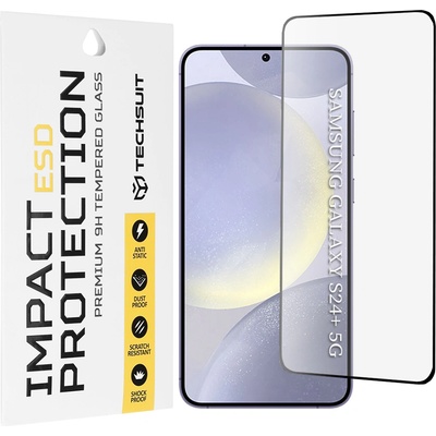 Techsuit Протектор за Samsung Galaxy S24 Plus - ESD Glass - черен