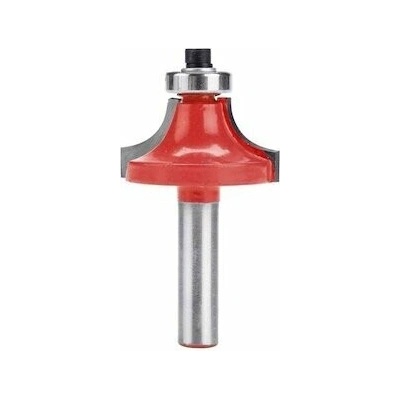 EXTOL PREMIUM fréza zaoblovací (vydutá) do dřeva, R6,3xD25,6xH11, stopka 8mm, 8802105
